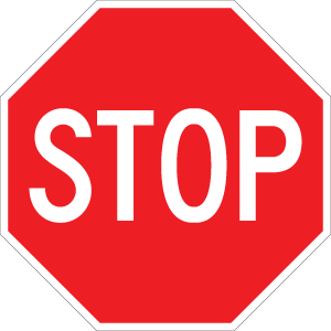 Stop - R1-1 - 36" x 36"