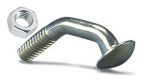 Corner Bolt  2"  plus Nut (For Break-A- Way Square Base)