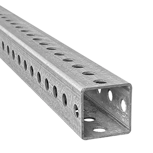 12 Foot, 2" x  2" Square Base 12 Gauge Steel